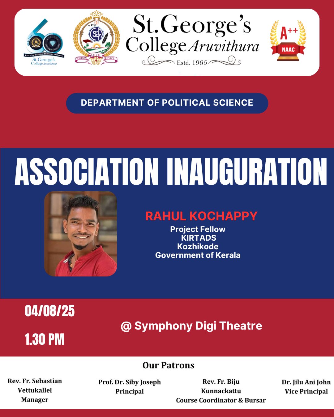 Association Inauguration - Political Science